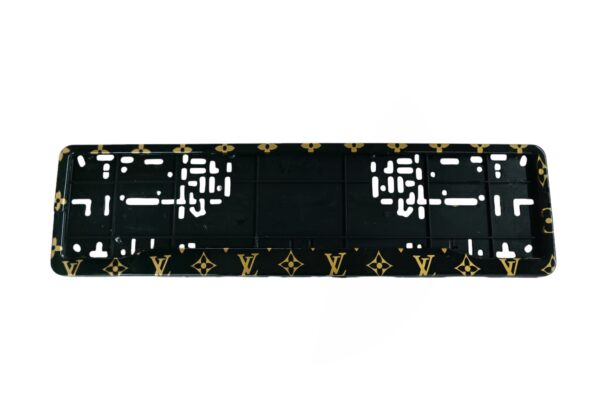 LV Plate Frame Car (Front Side Open)