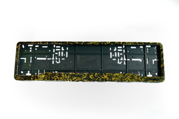 Golden Forged Carbon Plate Frame Car ( Front Side Open )