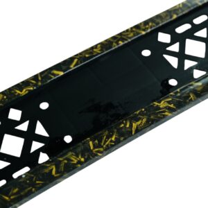 Golden Forged Carbon Plate Frame Car ( Slide In )
